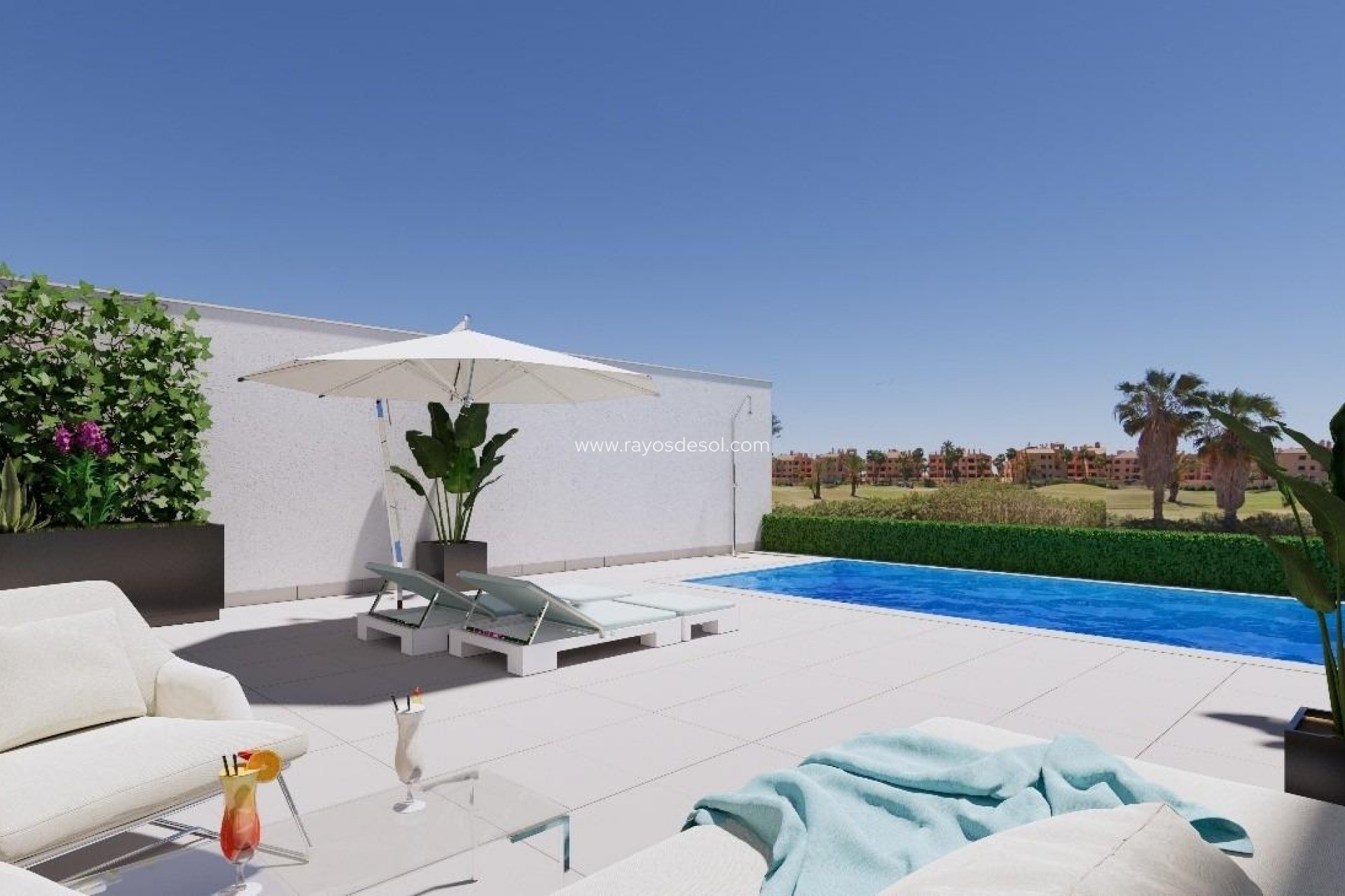 Obra nueva - Casa - Los Alcazares - Serena Golf