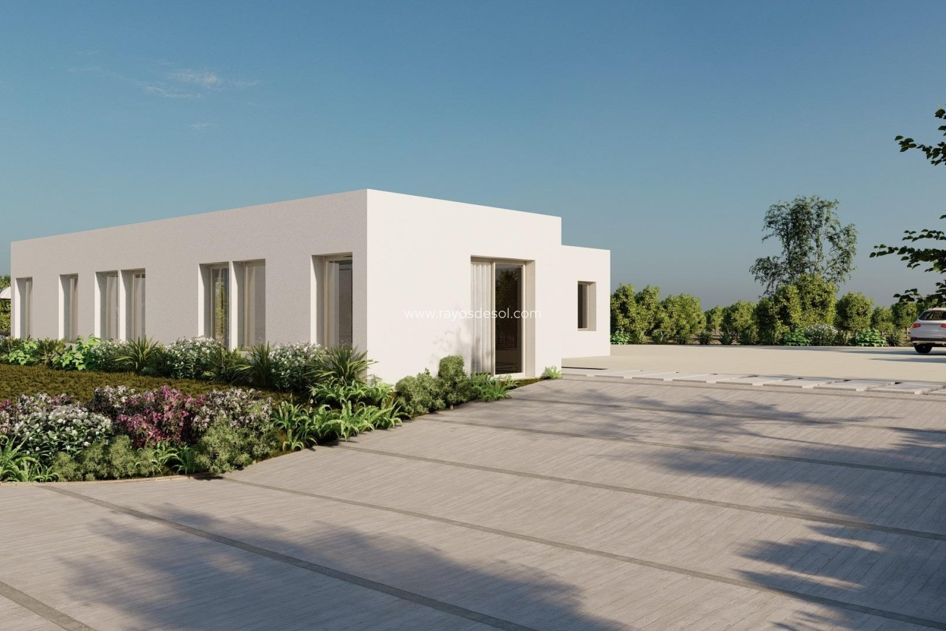 Obra nueva - Villa - Algorfa - Lomas De La Juliana