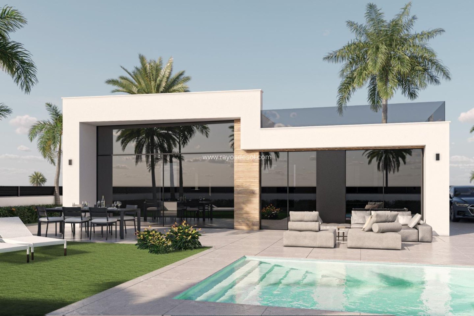 Obra nueva - Villa - Alhama De Murcia - Condado De Alhama Golf Resort