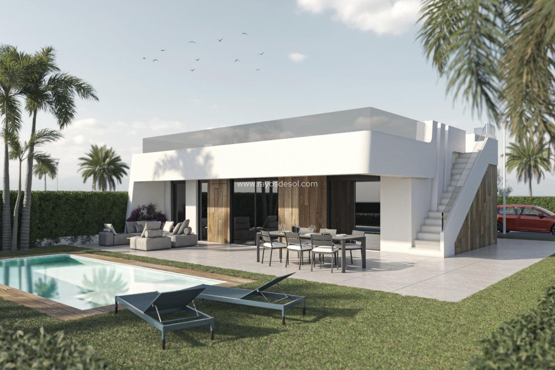 Obra nueva - Villa - Alhama De Murcia - Condado De Alhama Golf Resort