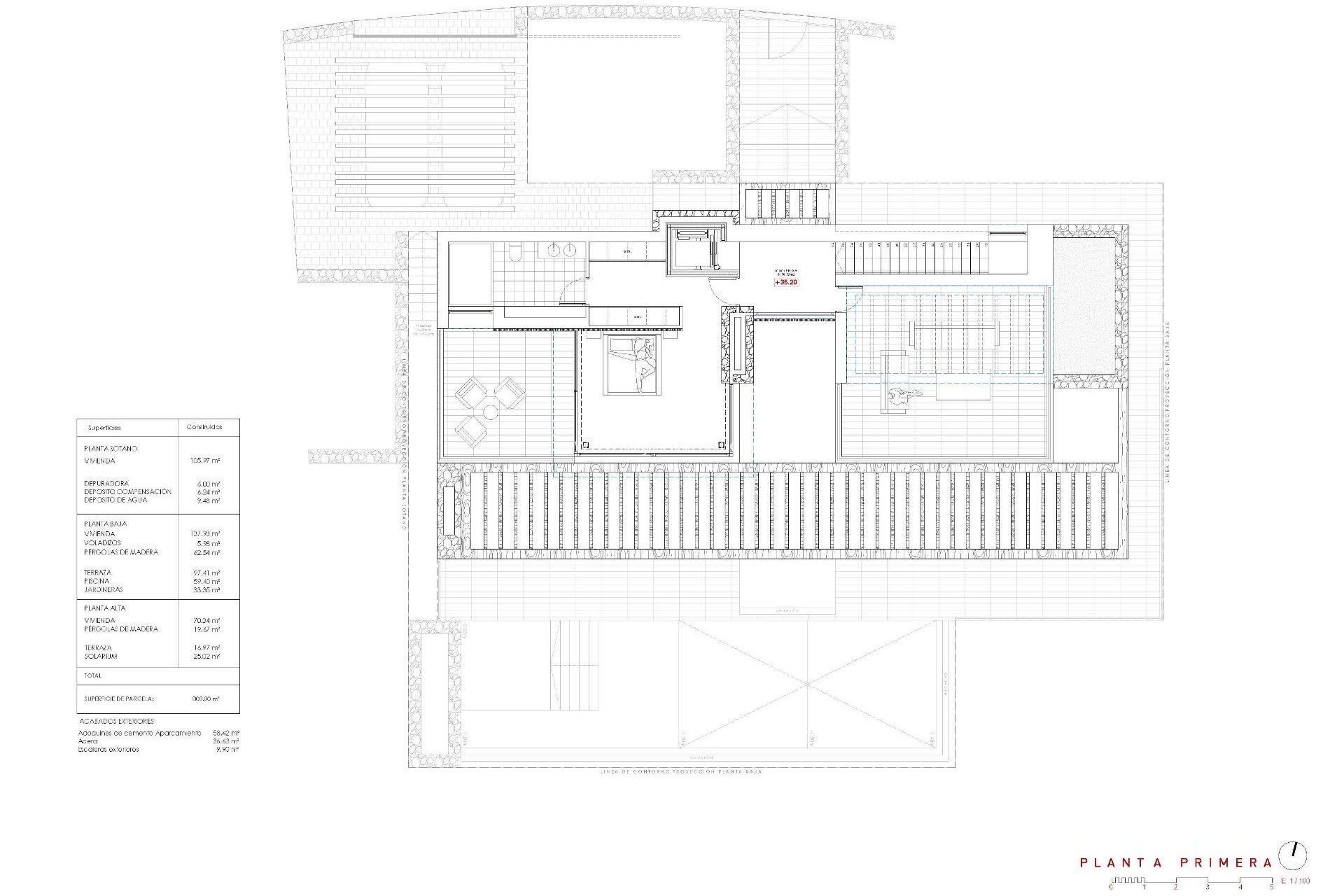 Obra nueva - Villa - Benissa - Cala de la Fustera