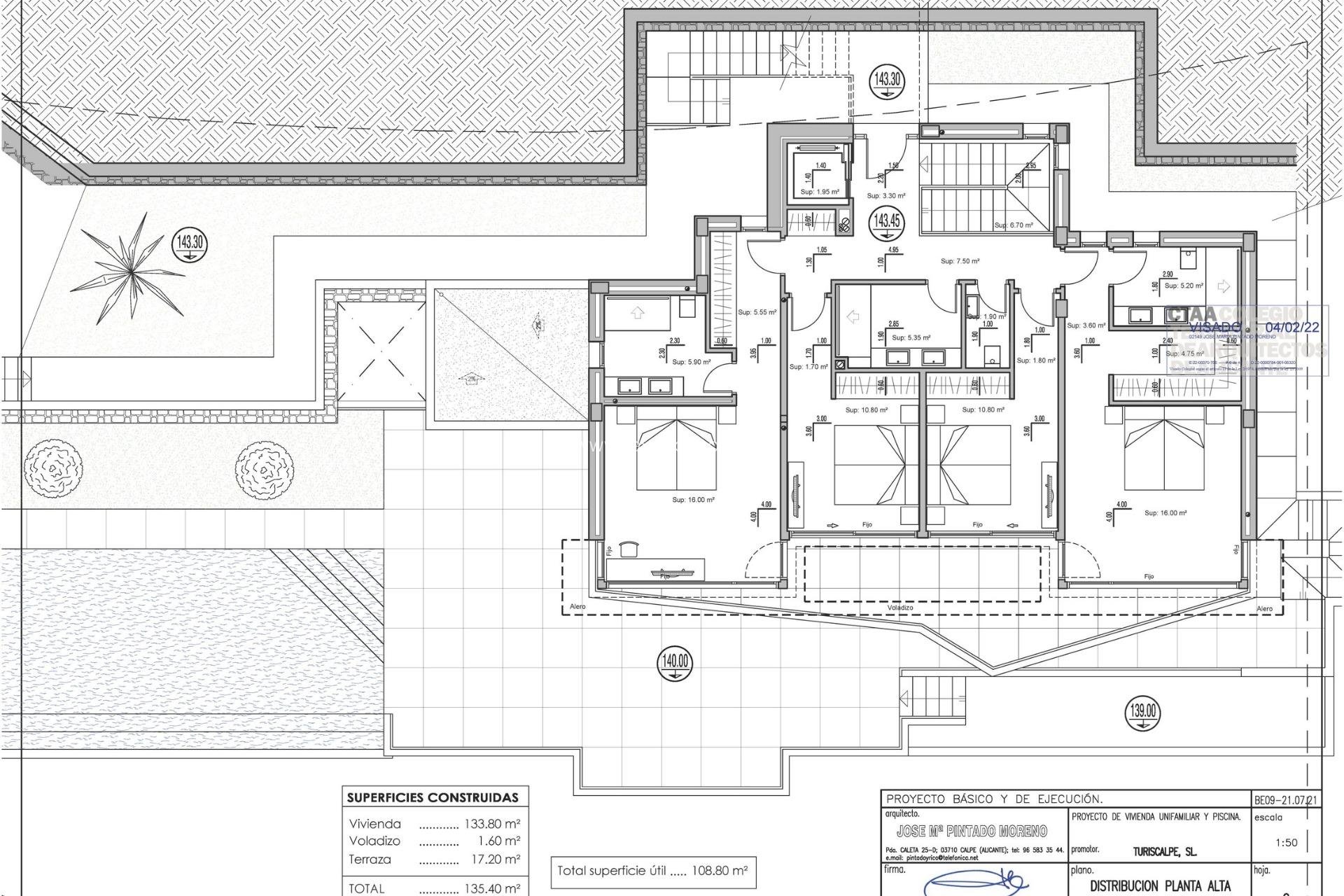 Obra nueva - Villa - Benissa - Raco de Galeno