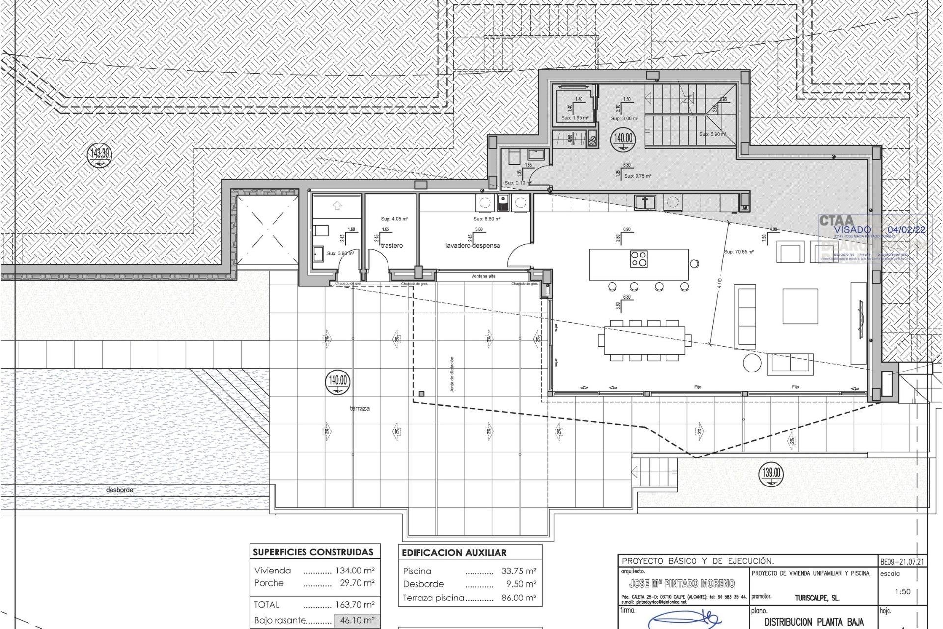 Obra nueva - Villa - Benissa - Raco de Galeno