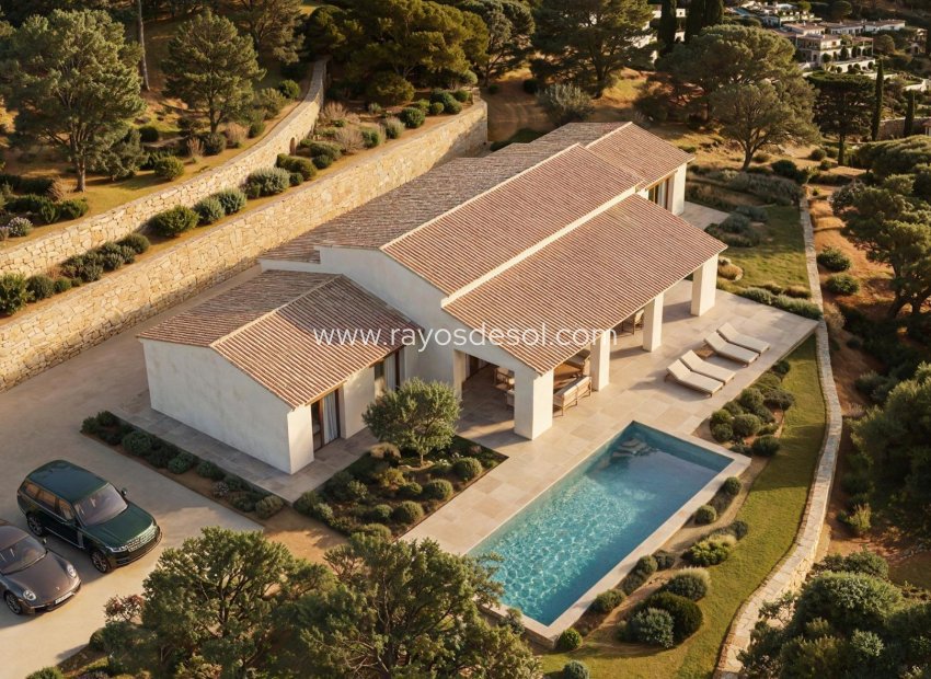 Obra nueva - Villa - Benissa - Serrallonga