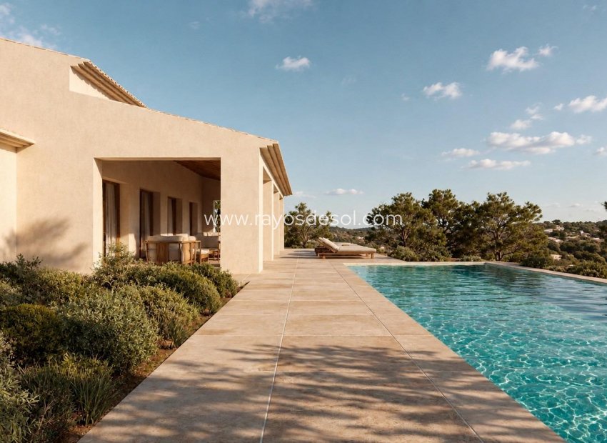 Obra nueva - Villa - Benissa - Serrallonga