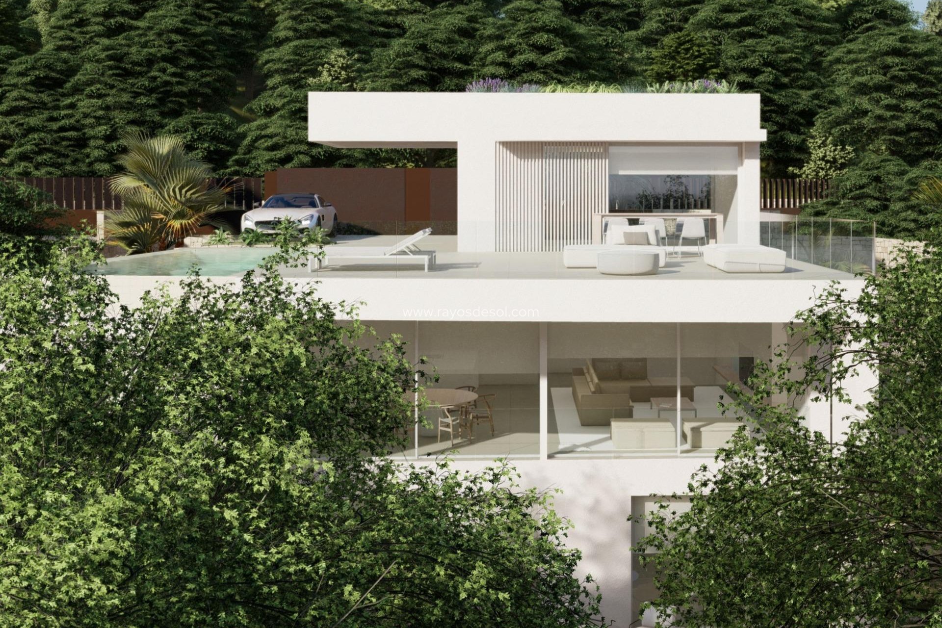 Obra nueva - Villa - Denia - San Nicolas