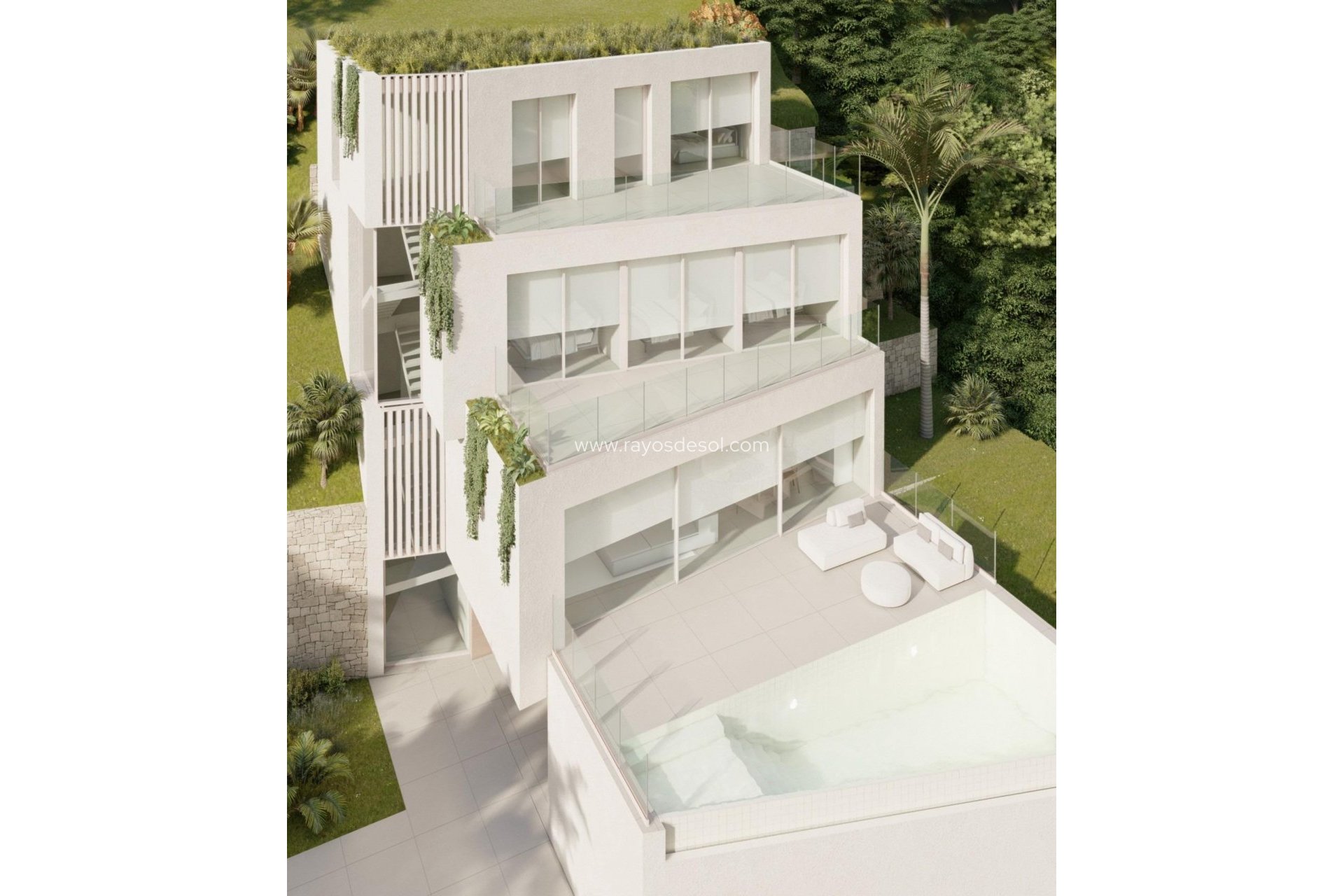 Obra nueva - Villa - Denia - San Nicolas