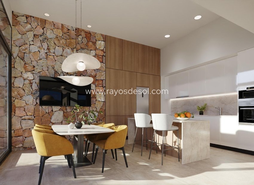 Obra nueva - Villa - Fuente Álamo - Hacienda del Alamo