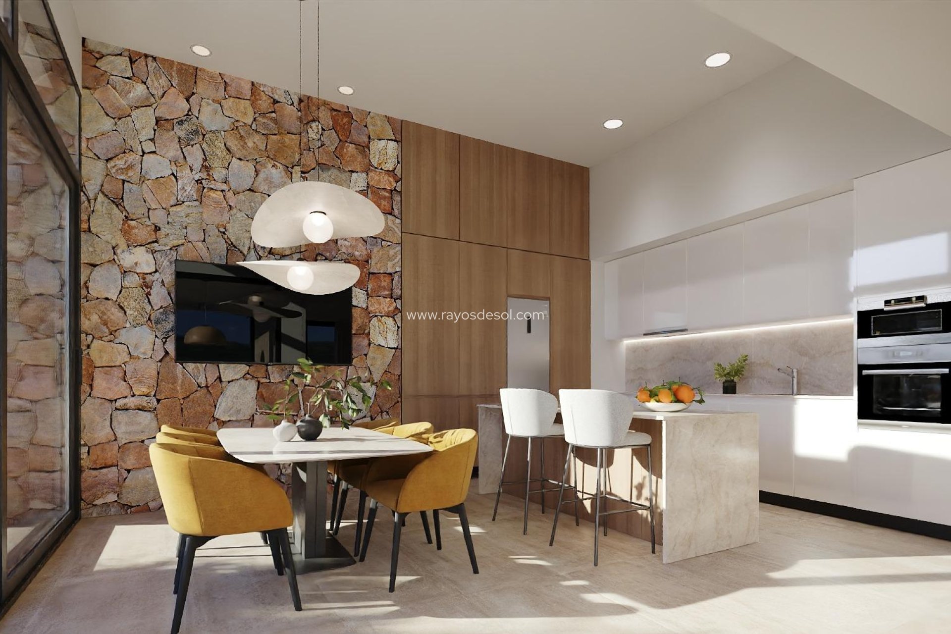 Obra nueva - Villa - Fuente Álamo - Hacienda del Alamo