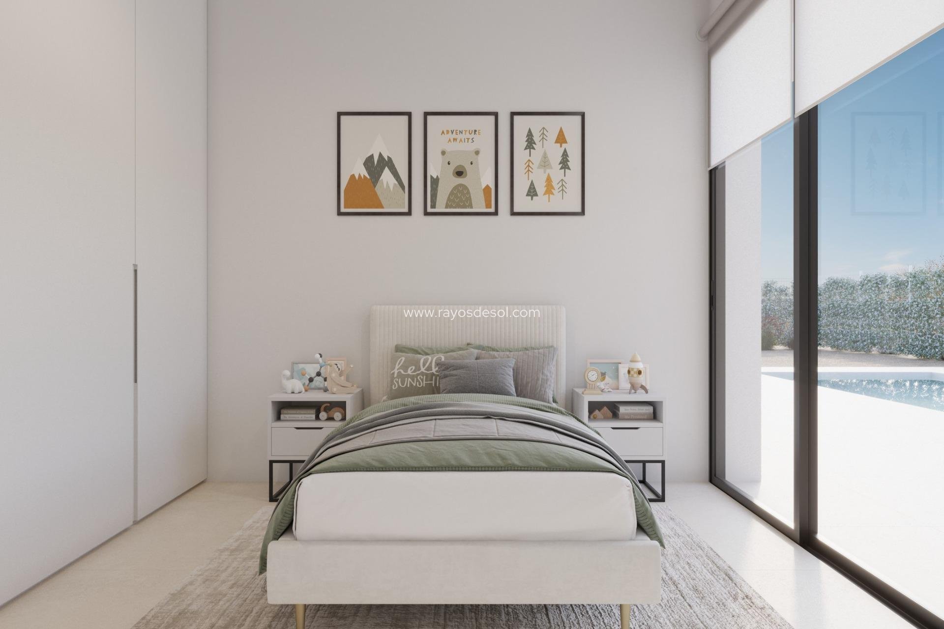 Obra nueva - Villa - Fuente Álamo - Hacienda del Alamo