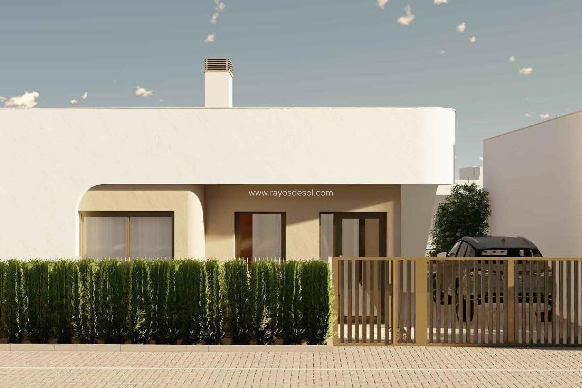 Obra nueva - Villa - Fuente Álamo - Hacienda del Alamo
