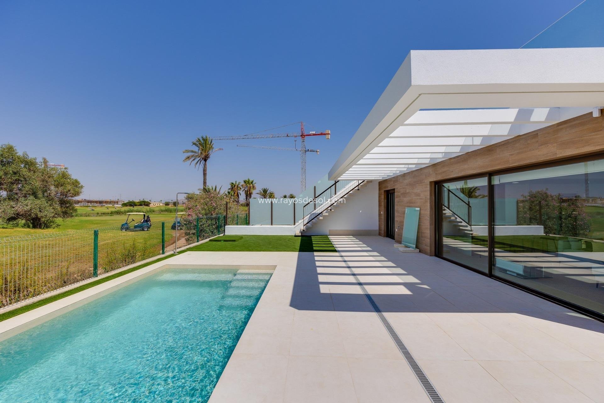 Obra nueva - Villa - Los Alcazares - La Serena Golf