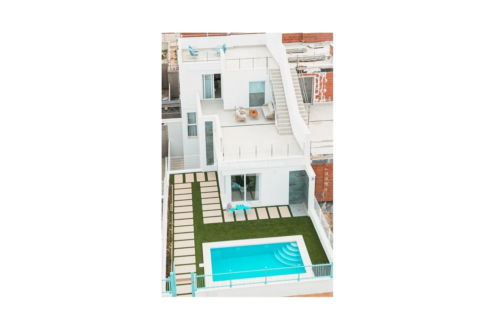 Obra nueva - Villa - Los Alcazares - Serena Golf