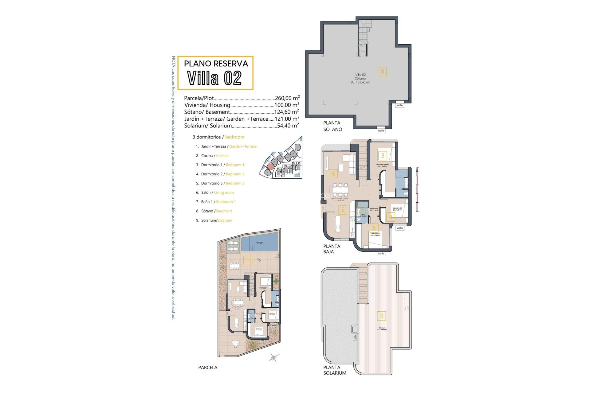 Obra nueva - Villa - Los Alcazares - Serena Golf