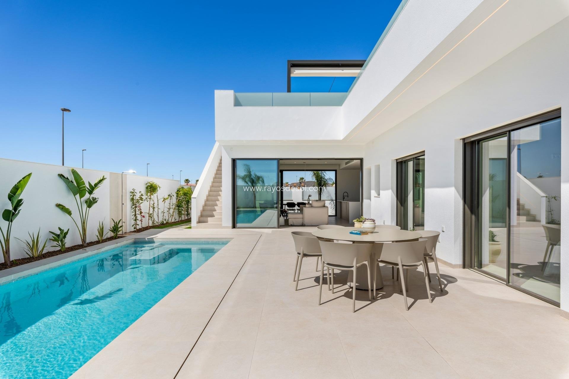 Obra nueva - Villa - Los Alcazares - Serena Golf