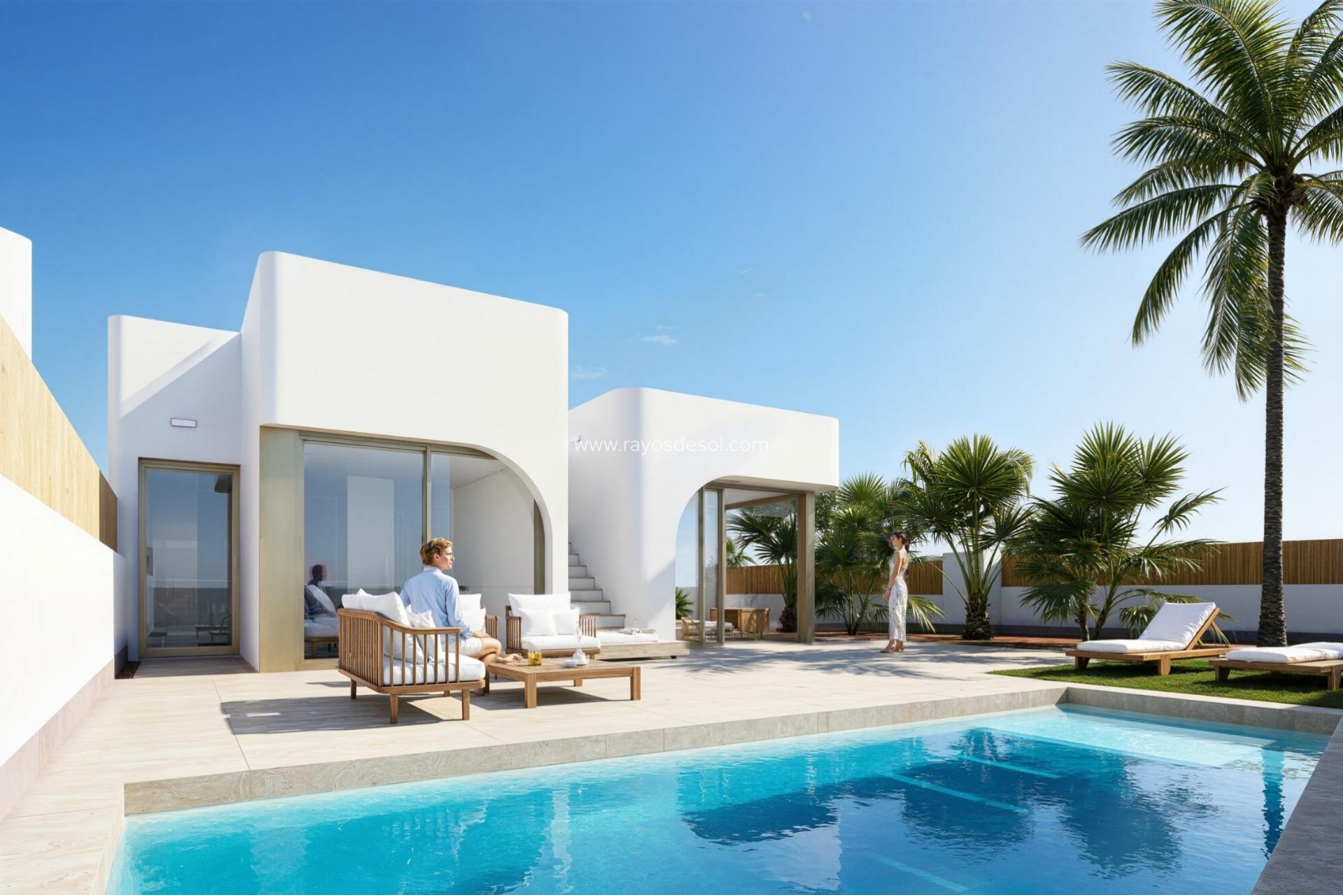 Obra nueva - Villa - Los Alcazares - Serena Golf