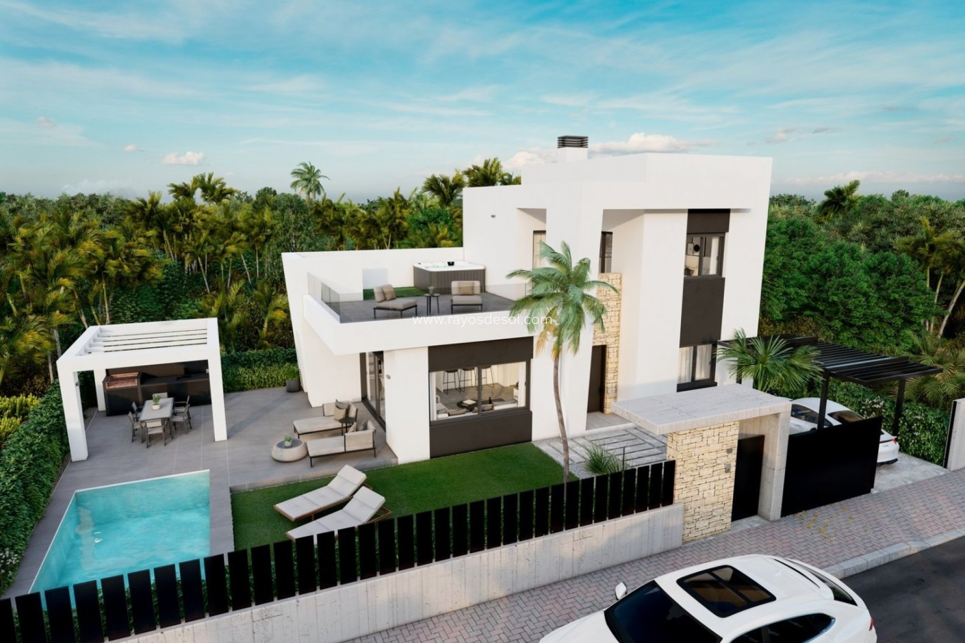Obra nueva - Villa - Orihuela Costa - Punta Prima