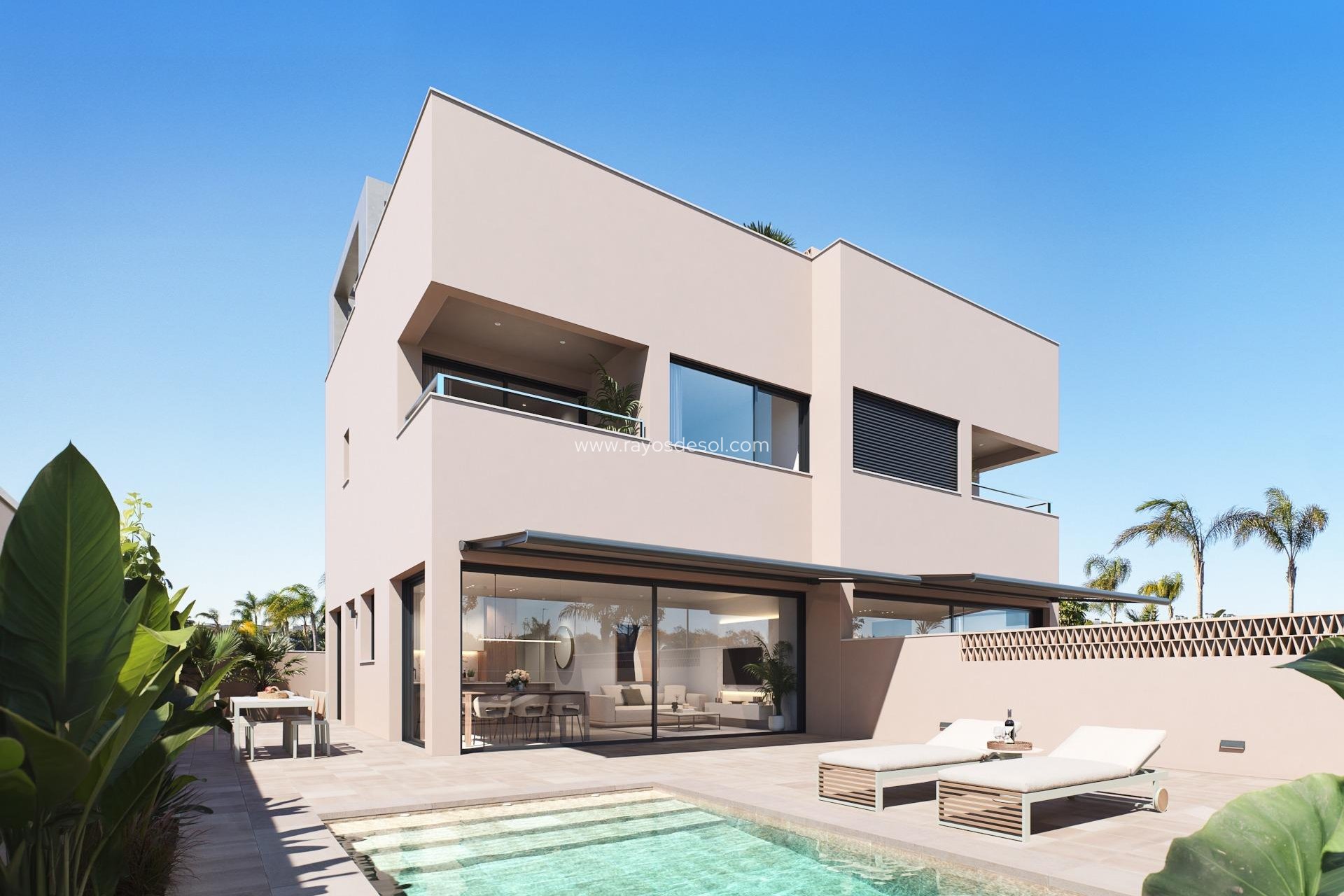 Obra nueva - Villa - Pilar de la Horadada - Las Higuericas