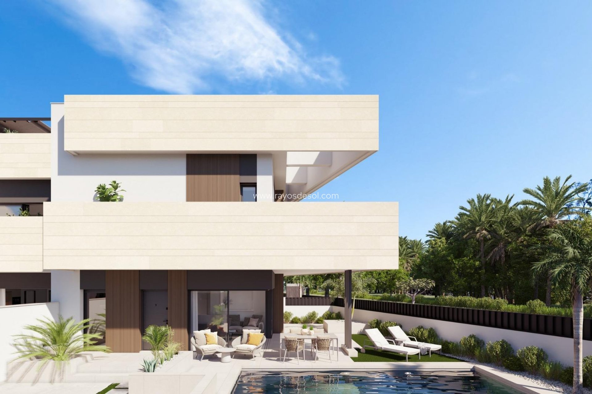 Obra nueva - Villa - Pilar de la Horadada - parques de Andromeda