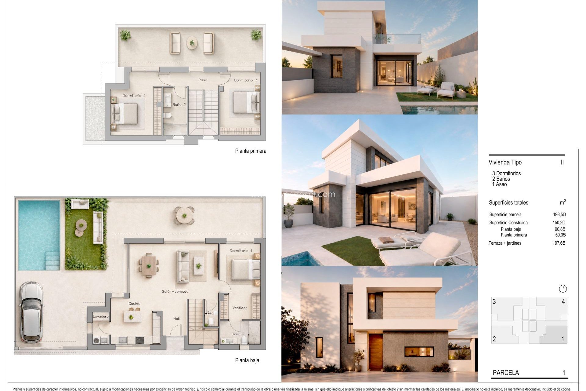 Obra nueva - Villa - Pilar de la Horadada - pueblo