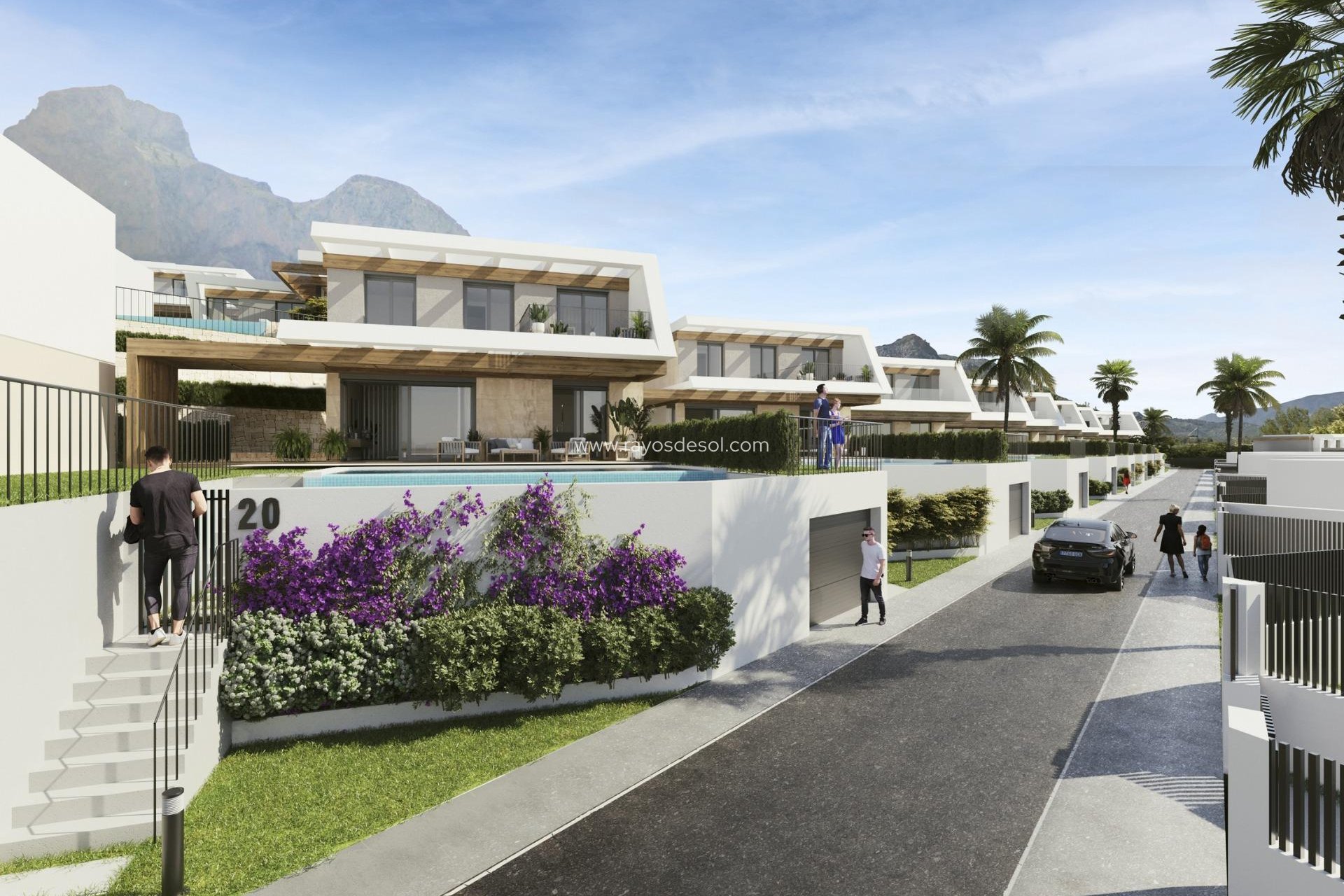Obra nueva - Villa - Polop - PAU 1