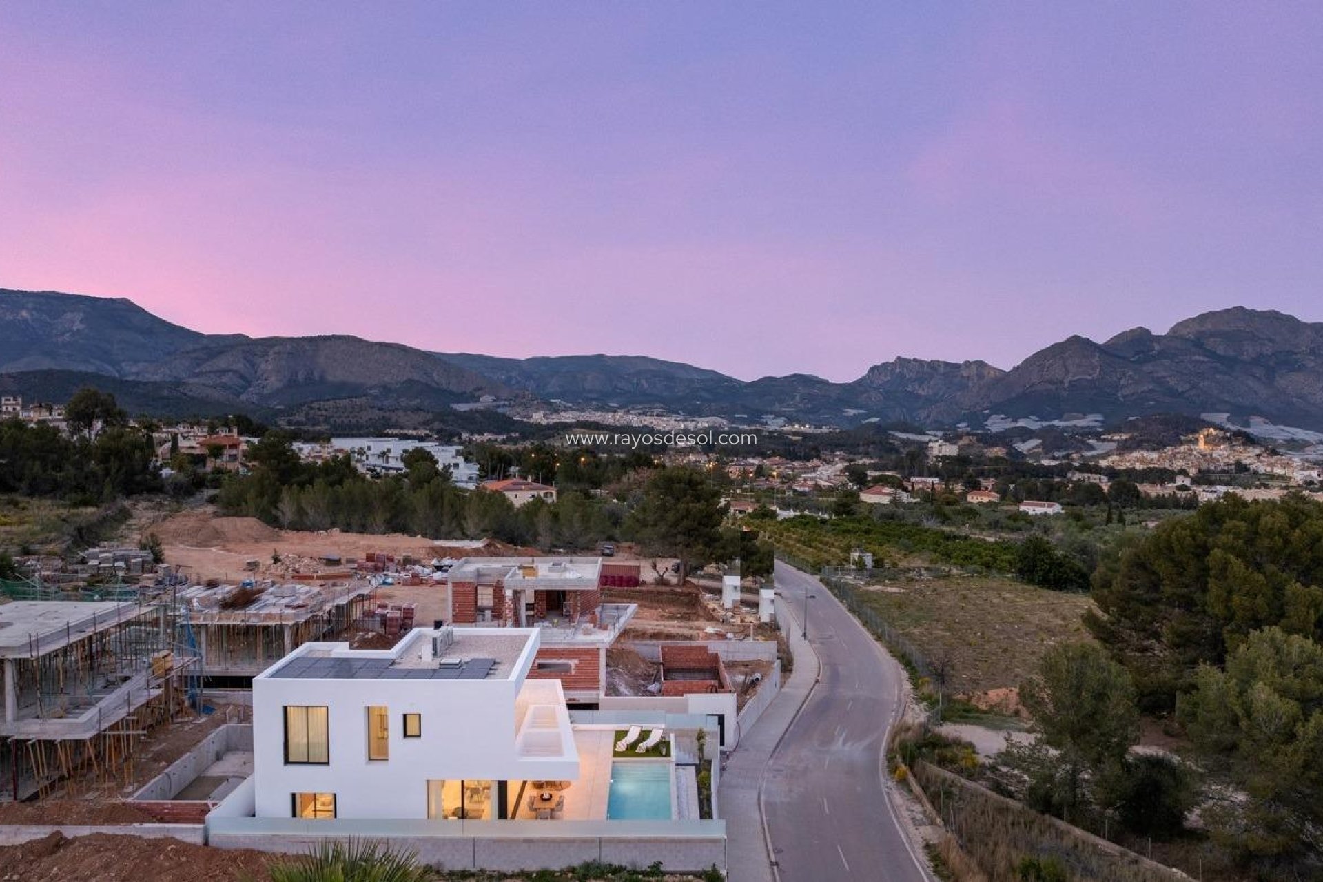 Obra nueva - Villa - Polop - Urbanizaciones