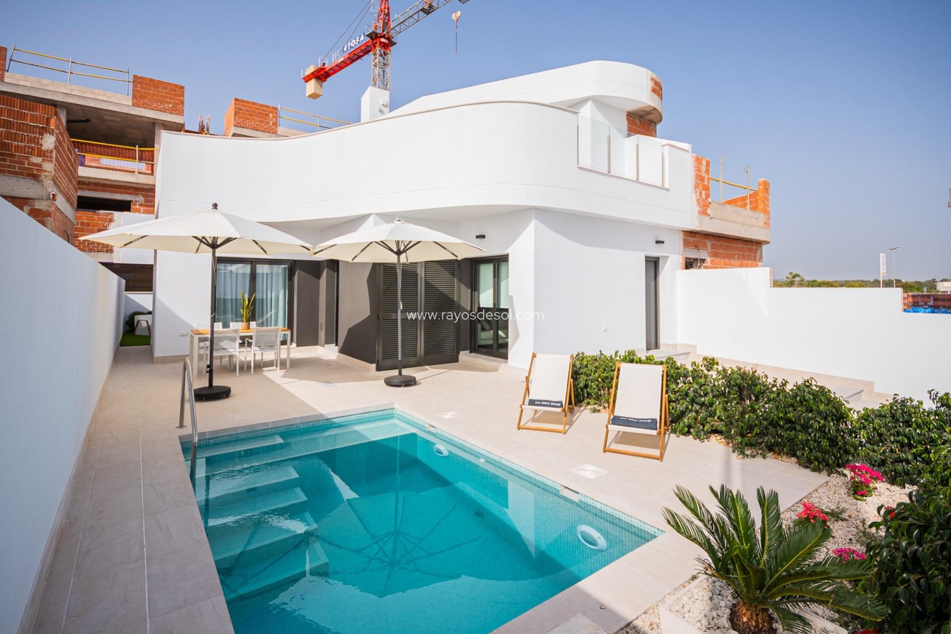Obra nueva - Villa - Torrevieja - Lago Jardin