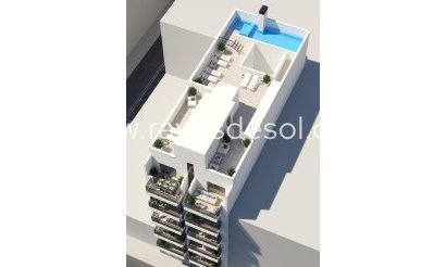 Penthouse - Nieuwbouw - Torrevieja - Playa del Cura