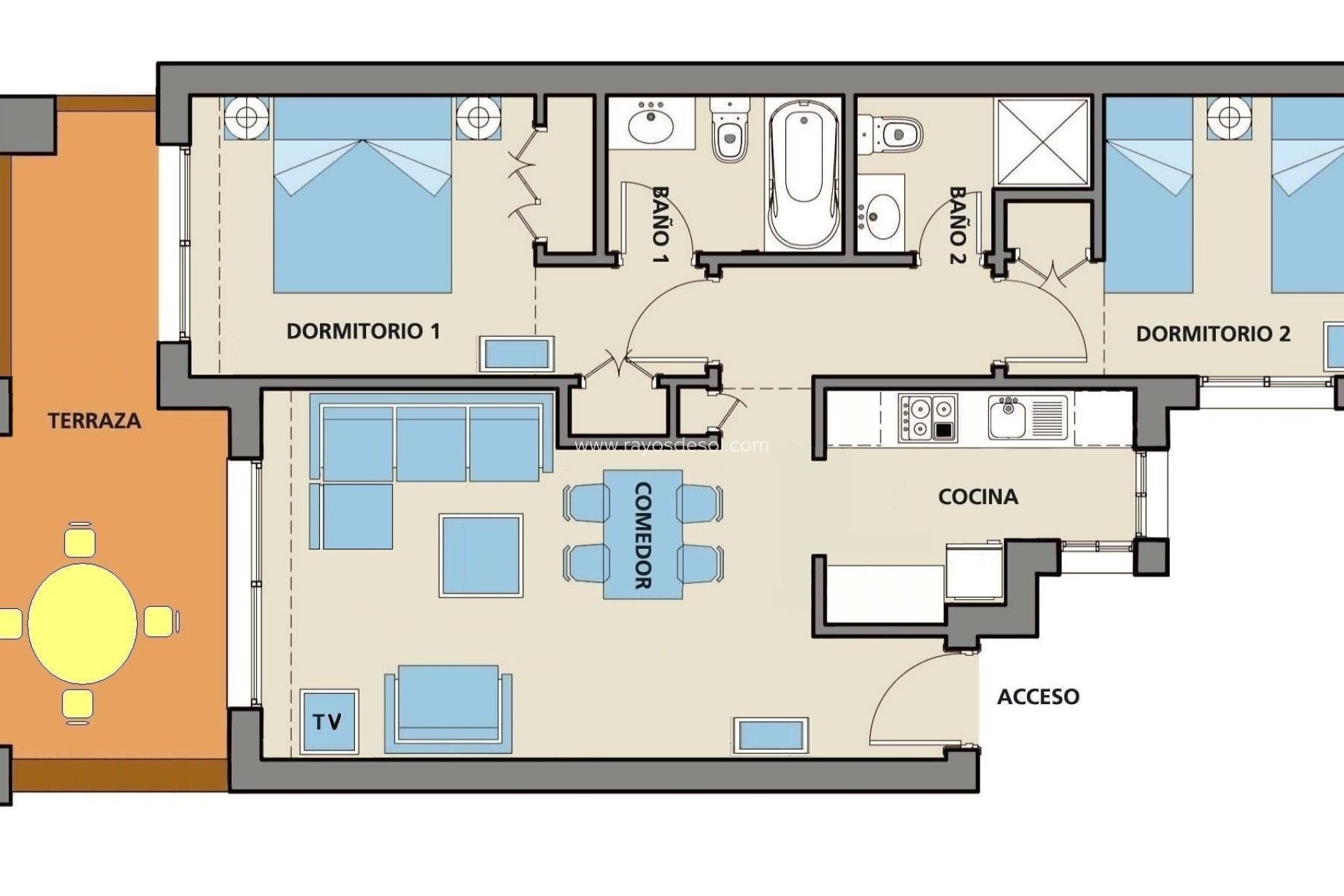 Resale - Apartment - Roda Golf Resort - Roda Golf