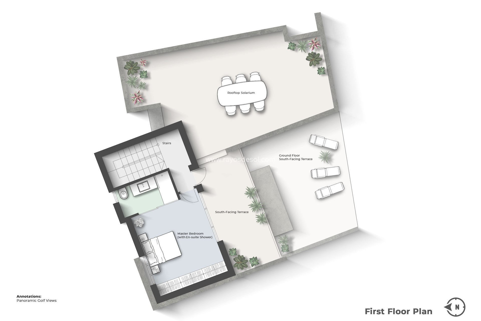 Resale - Villa - Algorfa - La Finca Golf