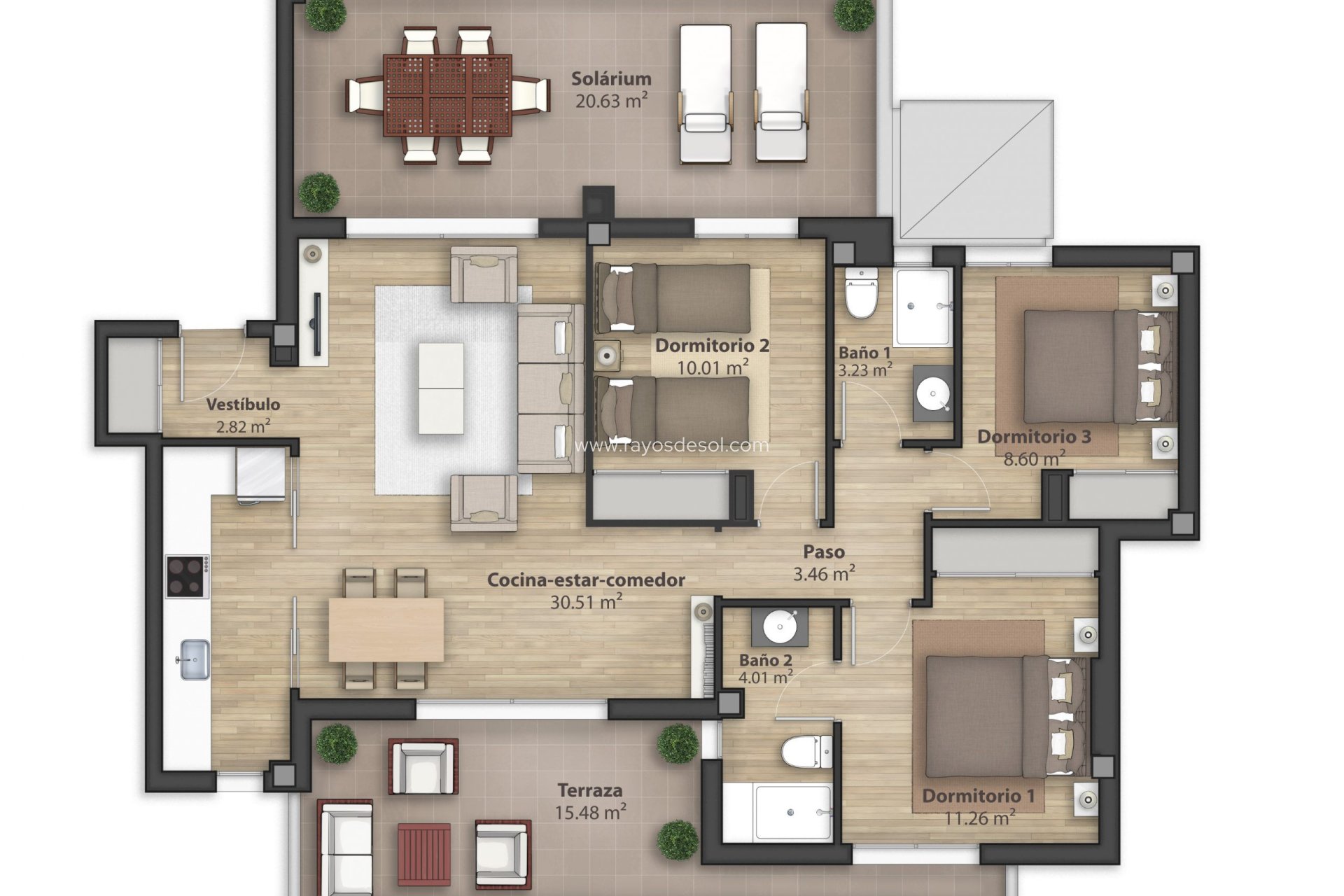 Reventa - Apartamento / piso - Roda Golf Resort - Roda Golf