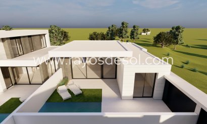 Villa - Neue Gebäude - Pilar de la Horadada - pueblo