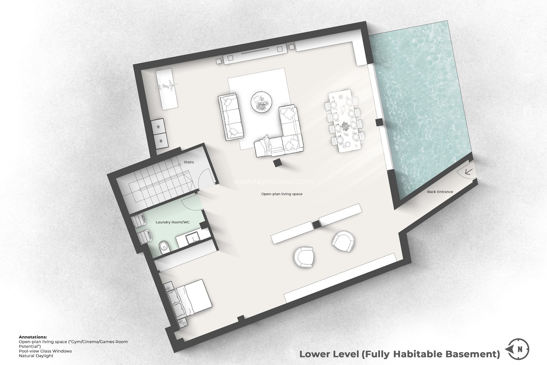 Wiederverkauf - Villa - Algorfa - La Finca Golf