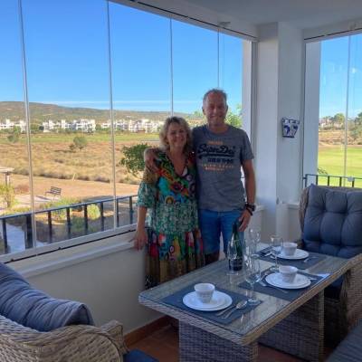 Marlon Roels en Mieke de Wit